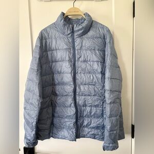 Eddie Bauer Women’s Light Blue Puffer Jacket